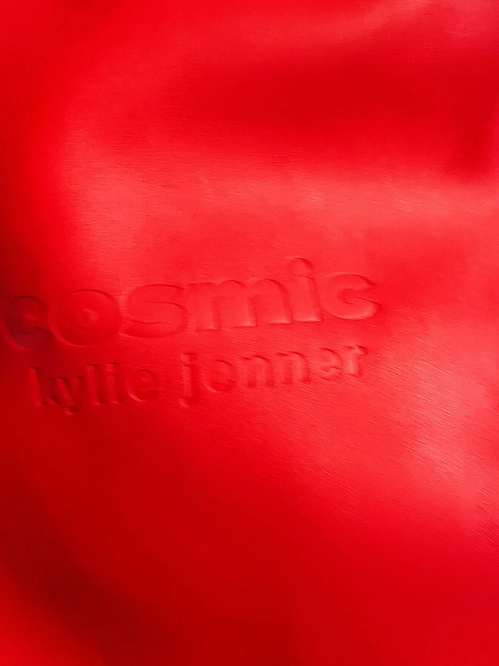 Red Smooth Hobo Bag